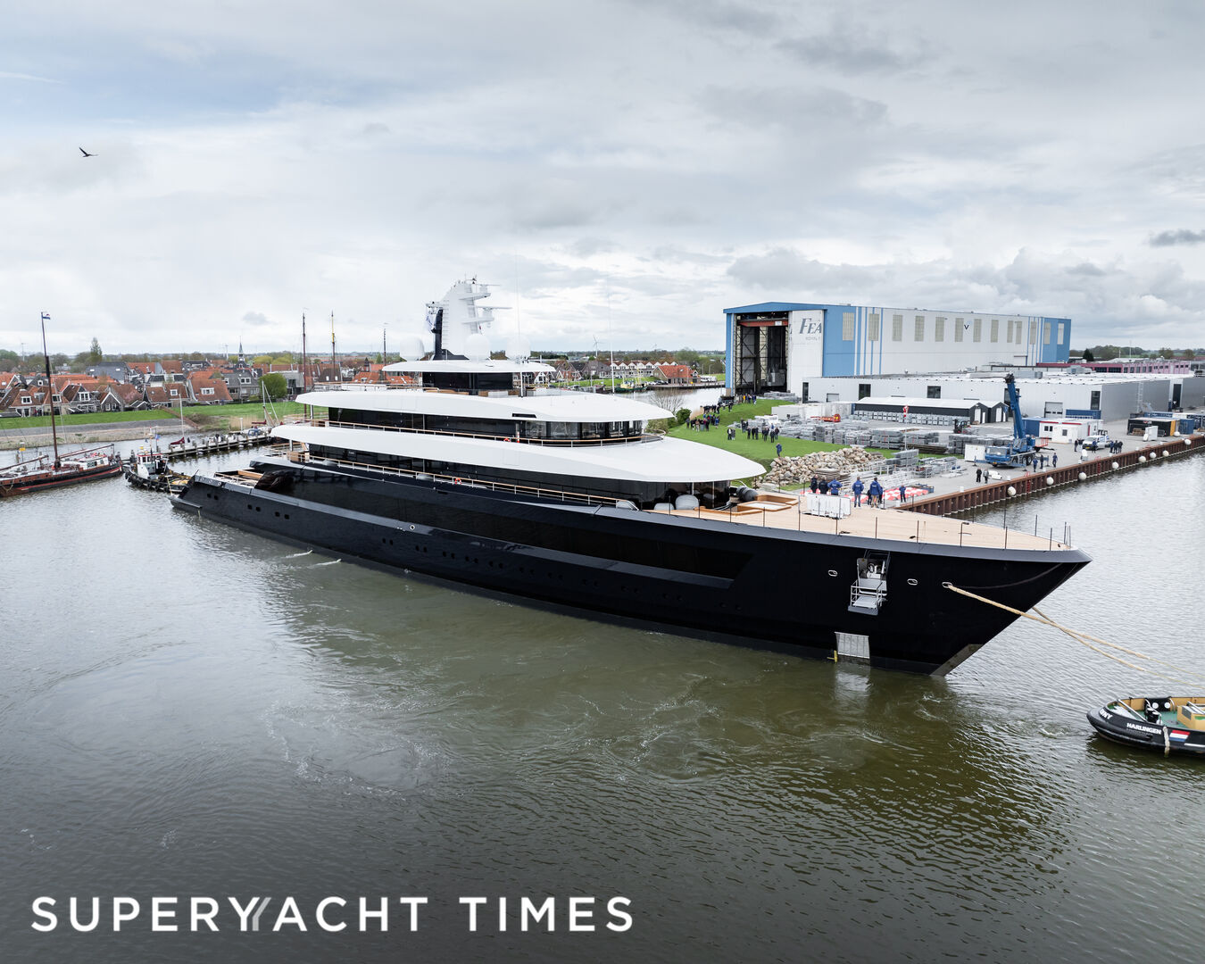 Feadship 1012 Launch