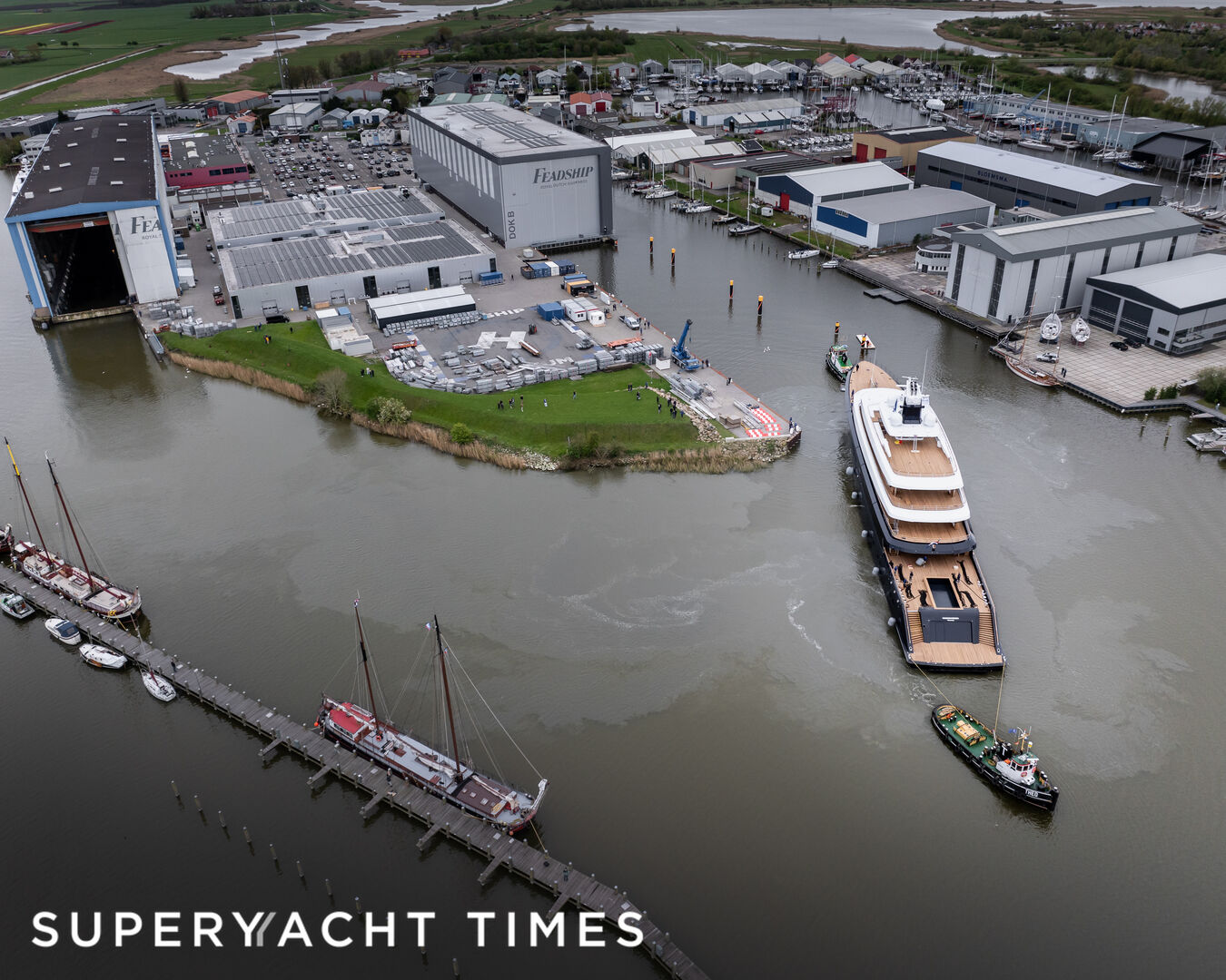 Feadship 1012 Launch
