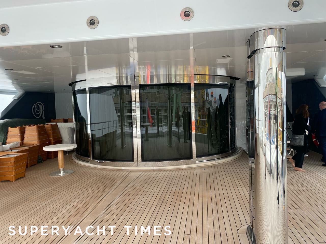 Royal Romance yacht deck