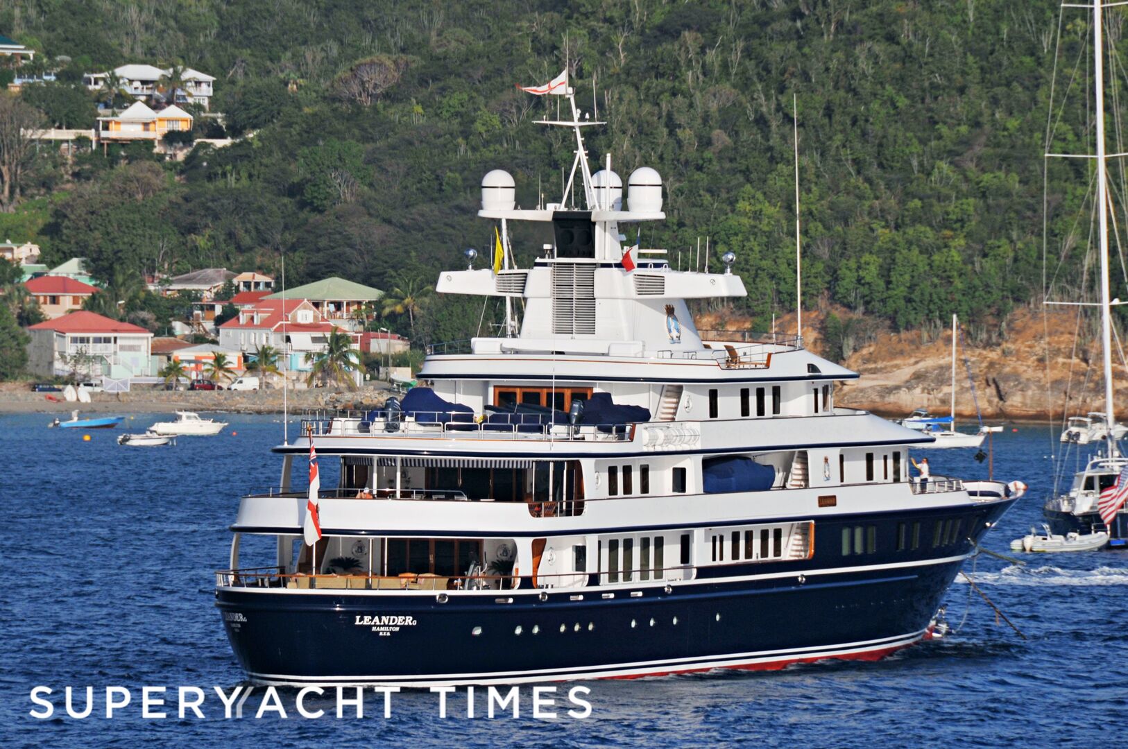Leander G in the Caribbean 