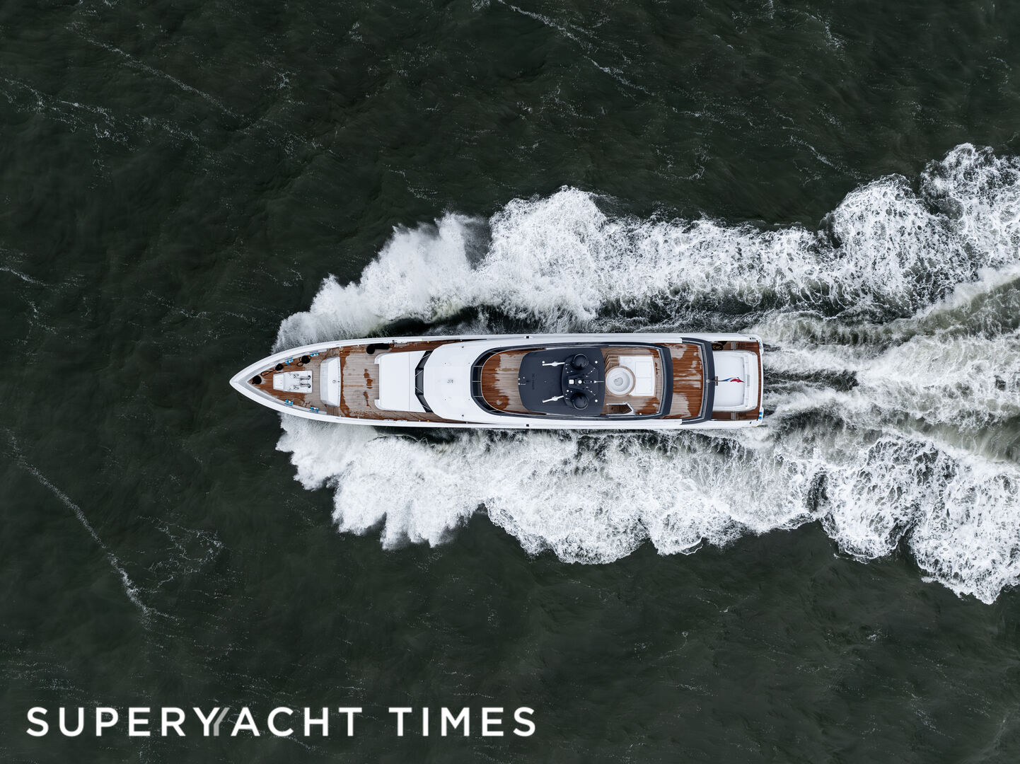 ALP yacht cruising on sea trials