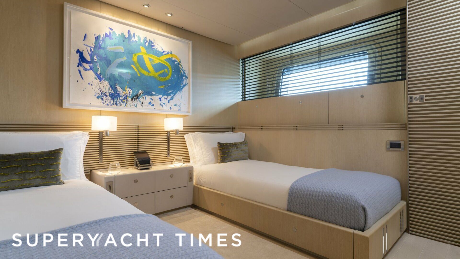 Red Dragon yacht stateroom