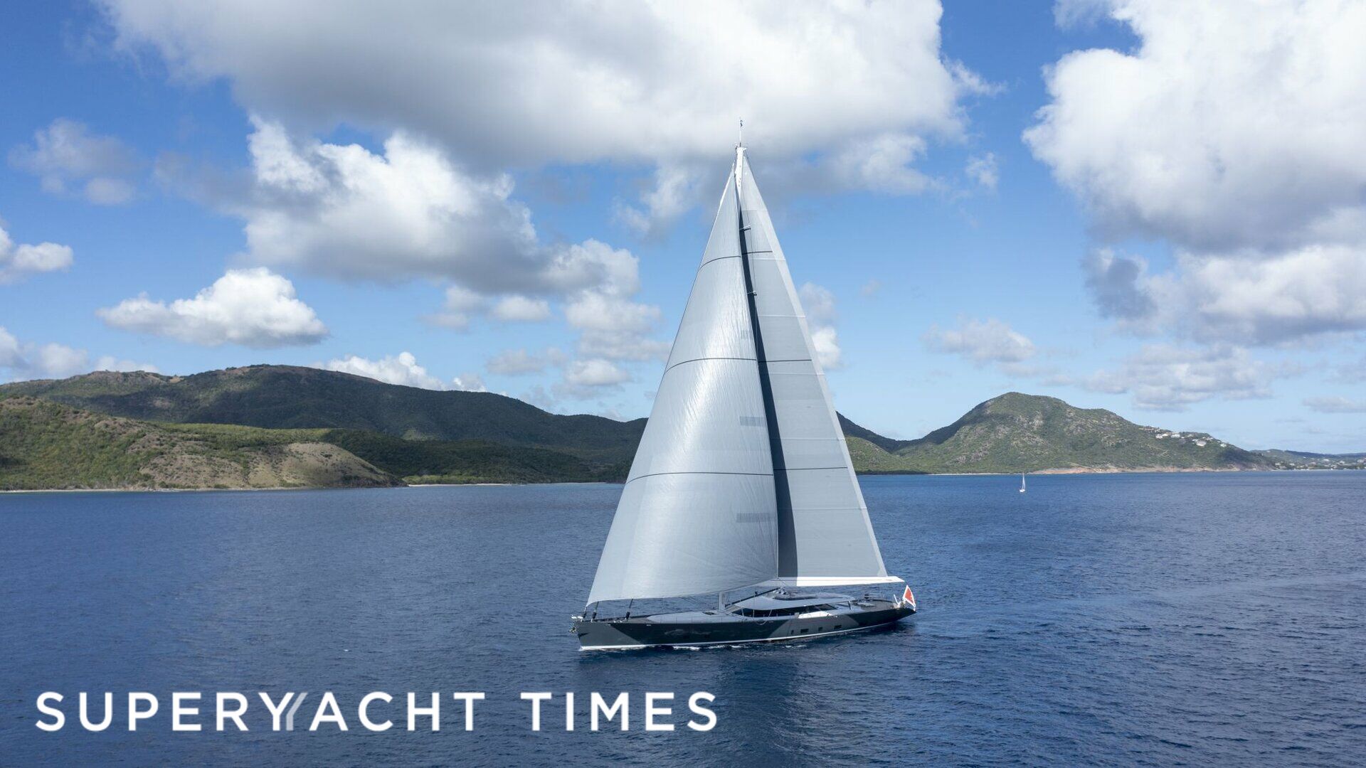 Red Dragon yacht sailing