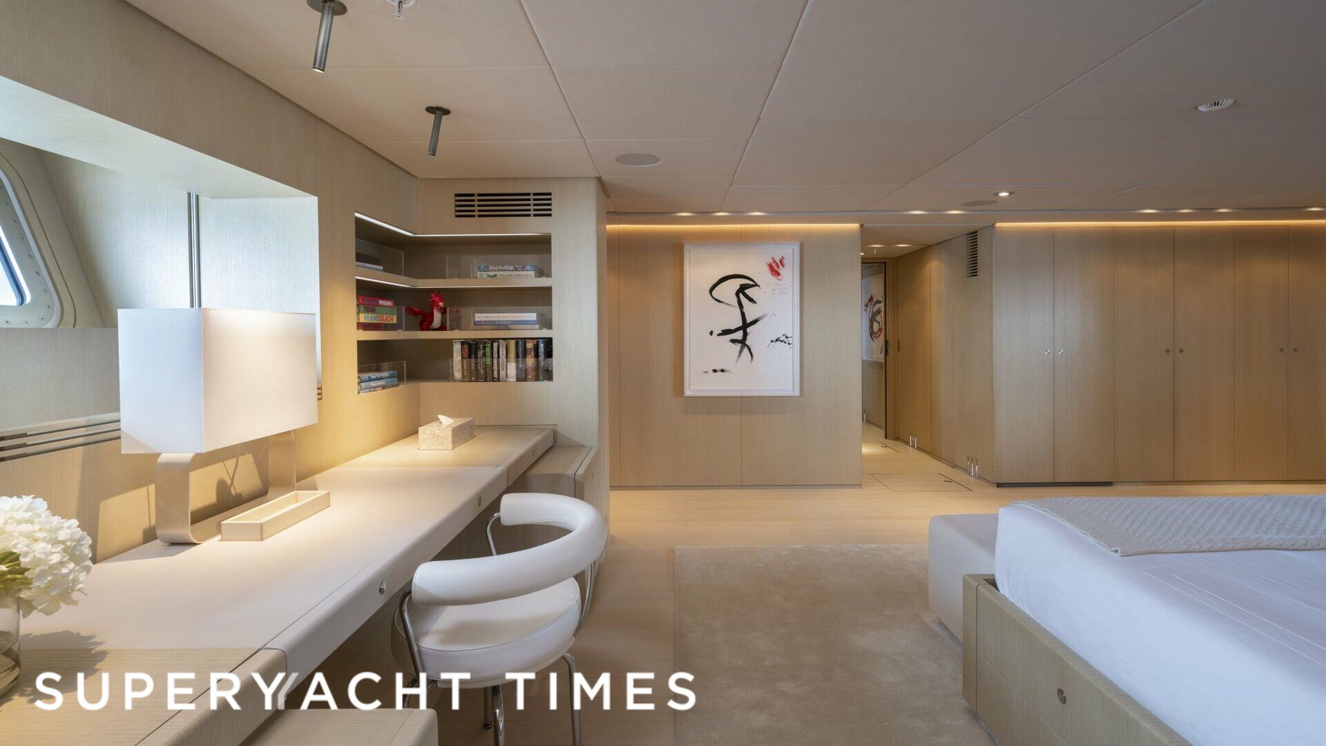 Red Dragon yacht stateroom