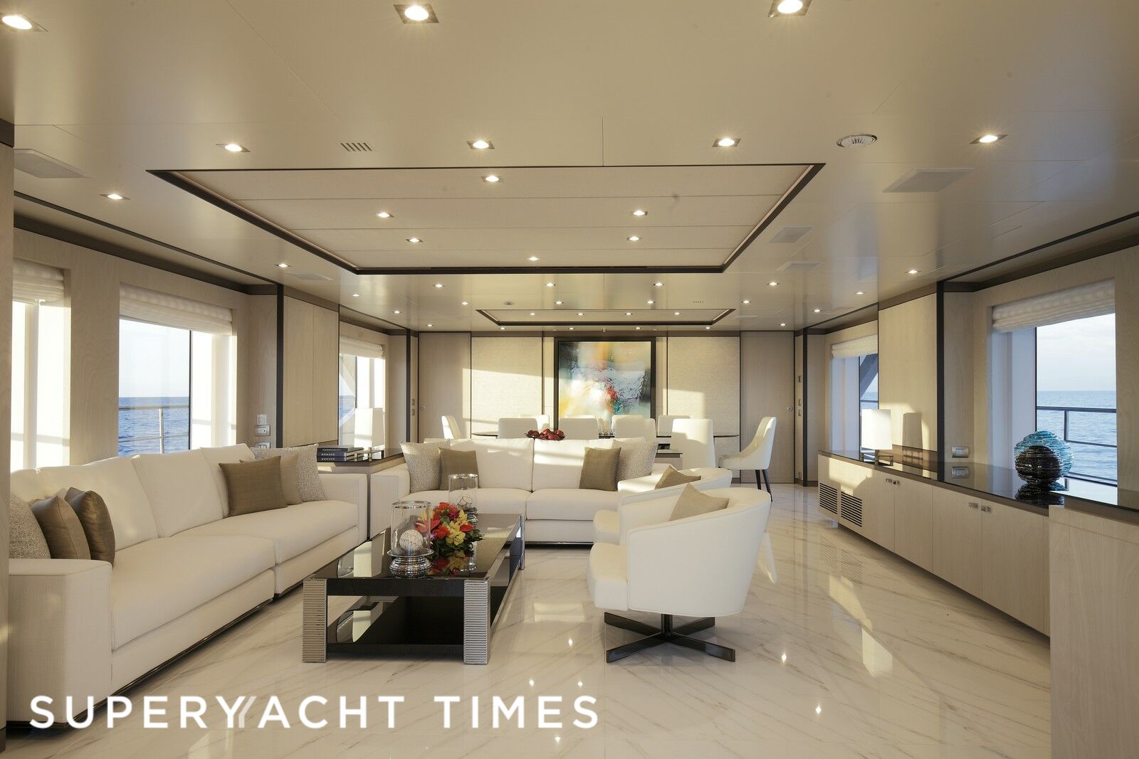 Willow yacht saloon