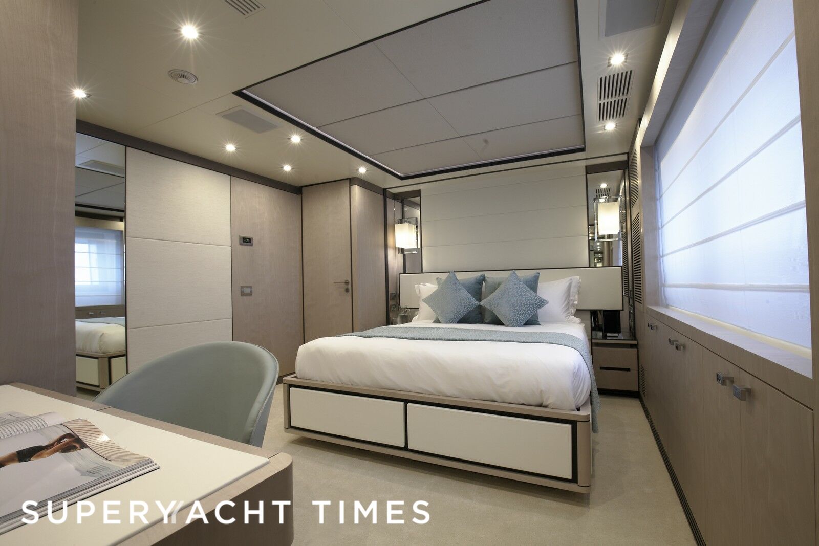 Willow yacht stateroom
