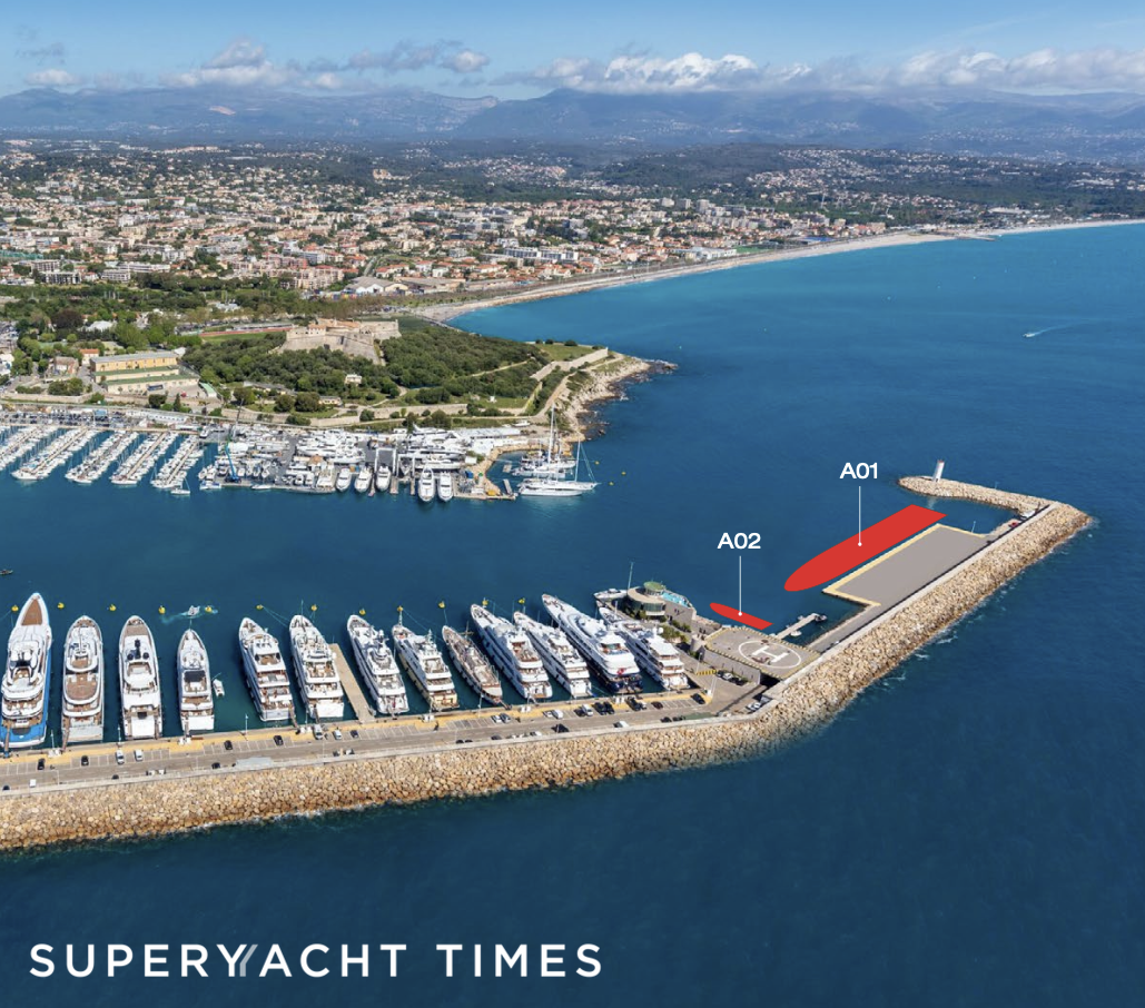 140m and 70m IYCA berths for sale in Port Vauban, Antibes - Vimarsana News