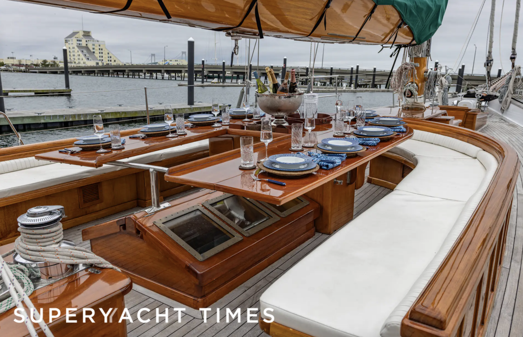 Hermitage yacht deck