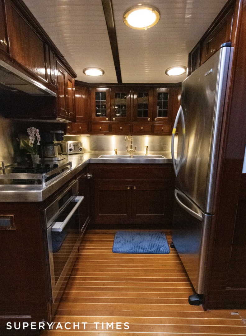 Hermitage yacht galley