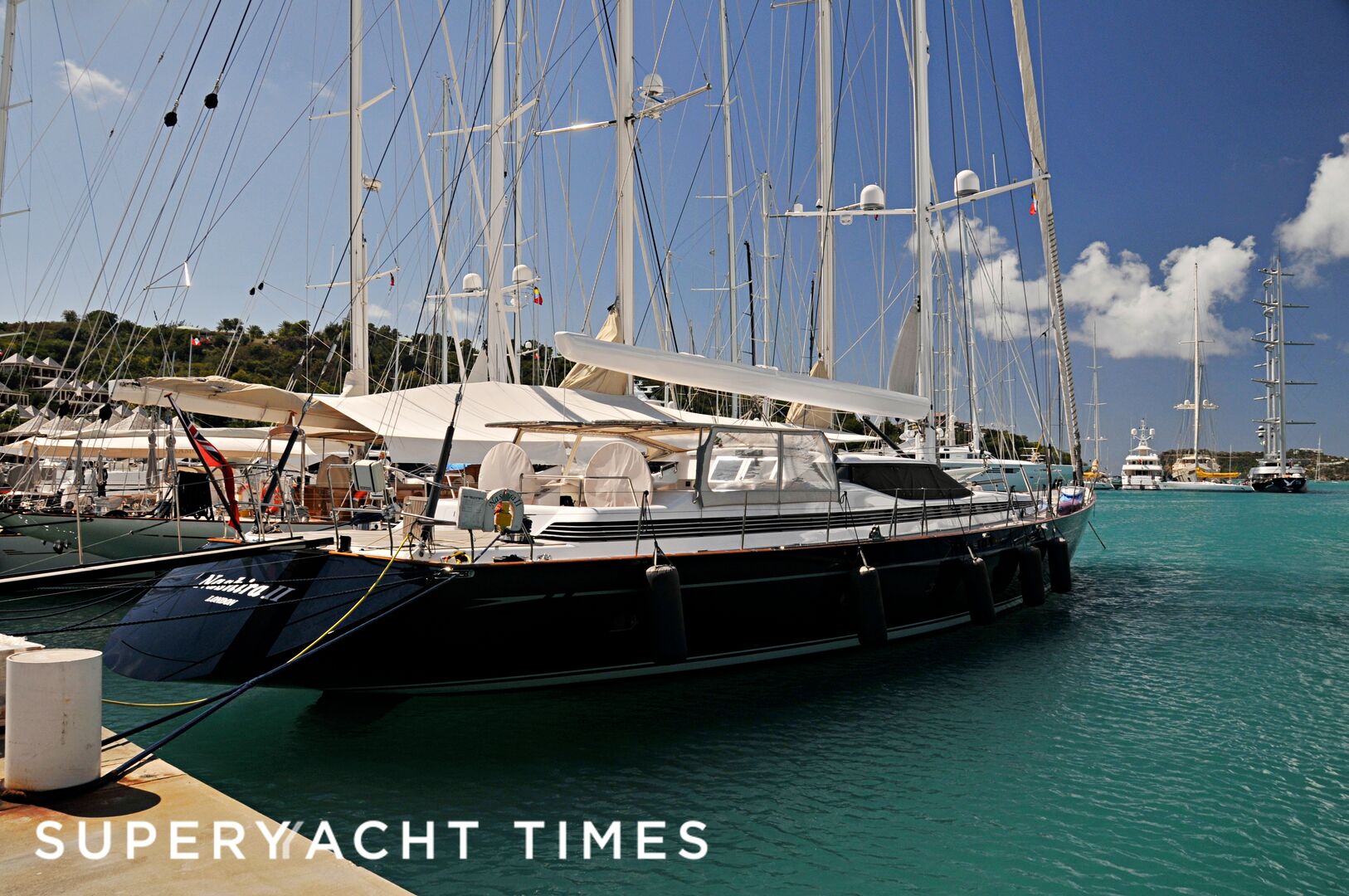 Nashira II in the Caribbean 