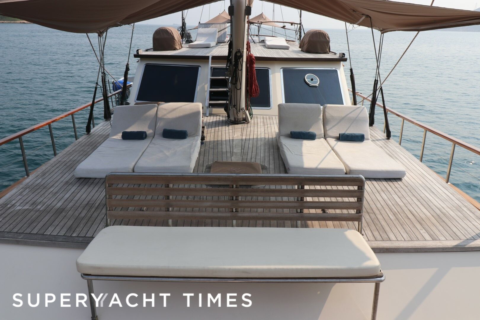 Lady Lorraine yacht deck