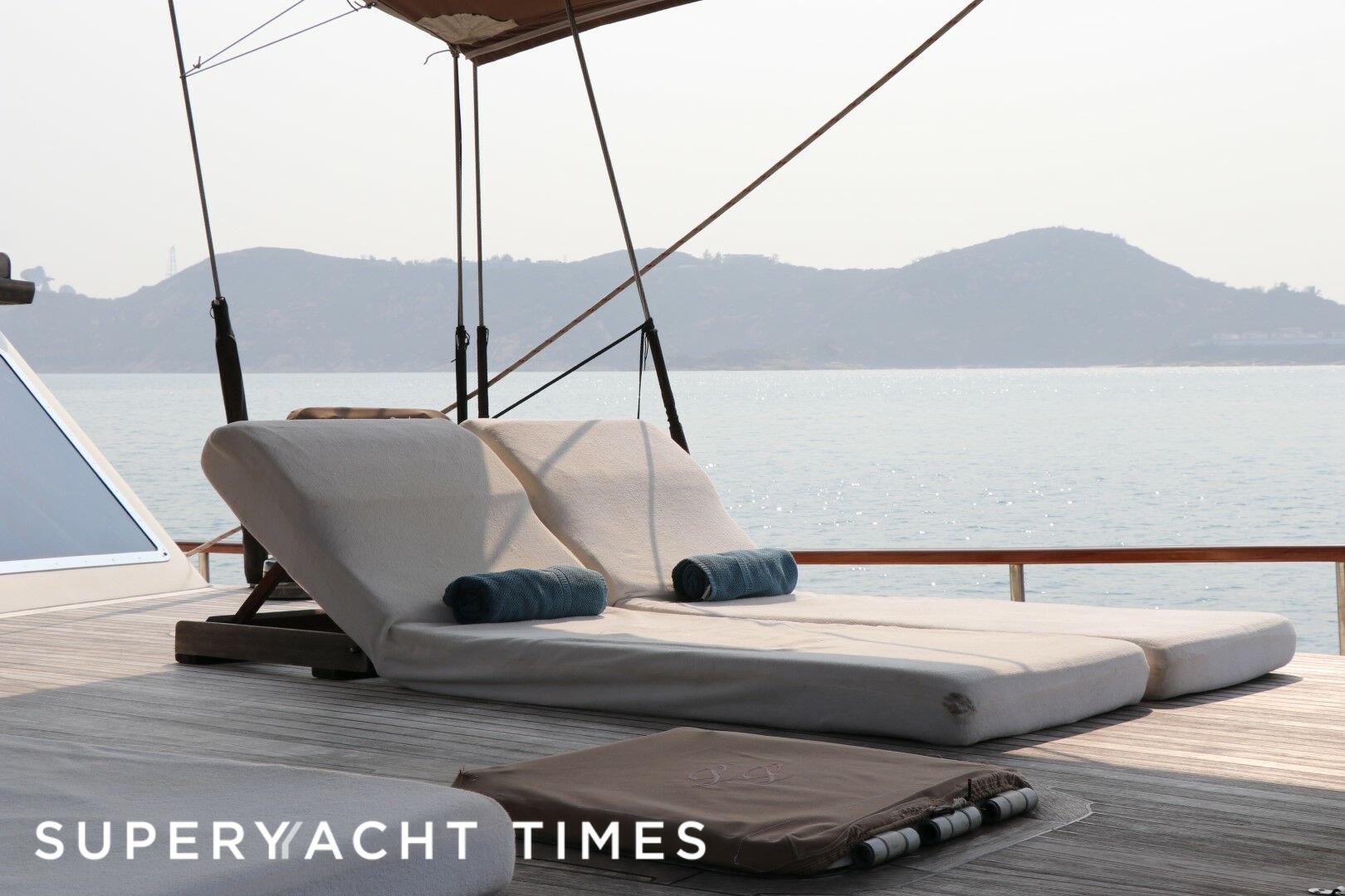 Lady Lorraine yacht deck