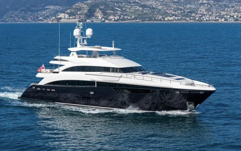 40m Princess motor yacht Seed sold
