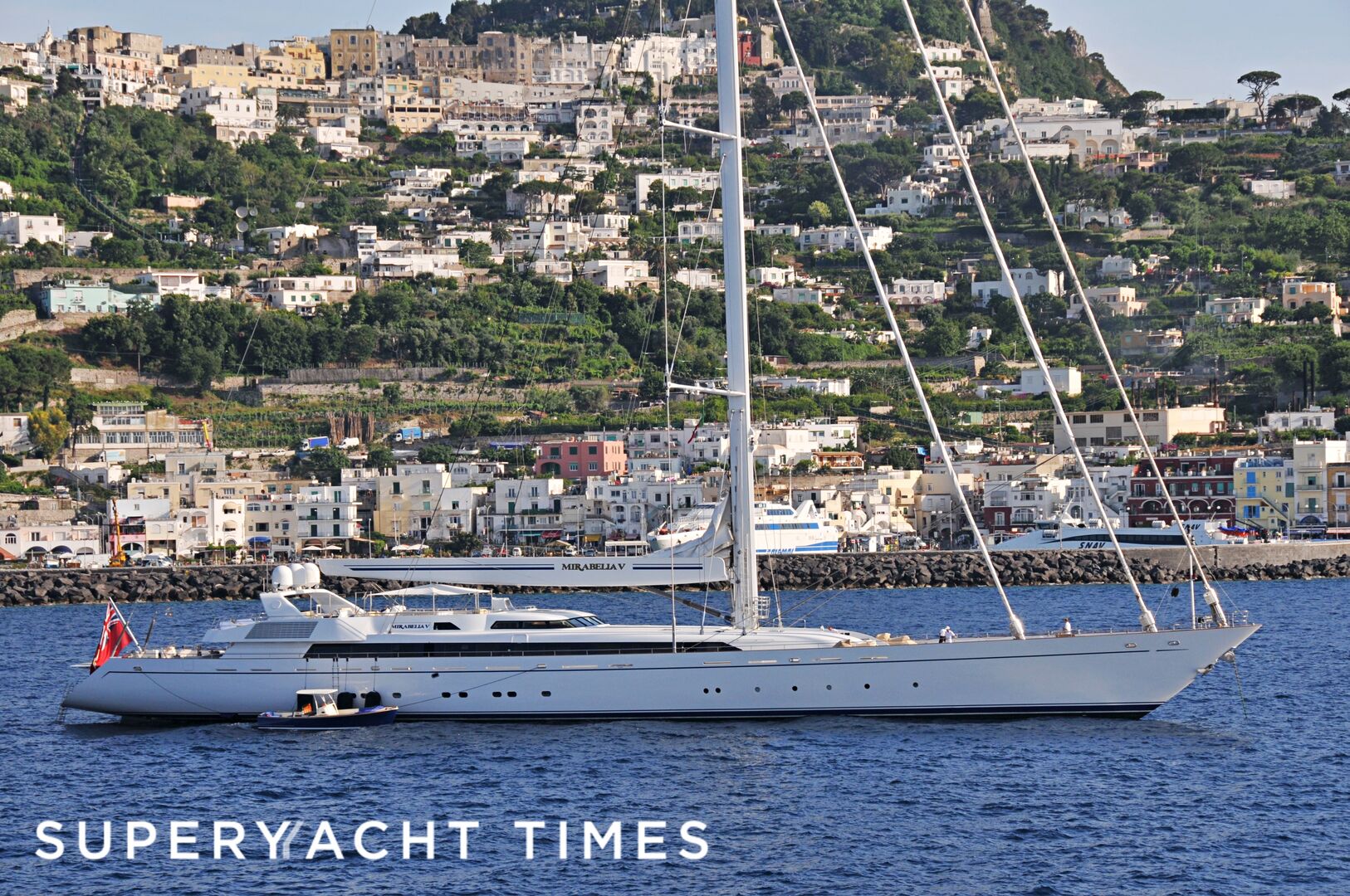 Mirabella V anchored 