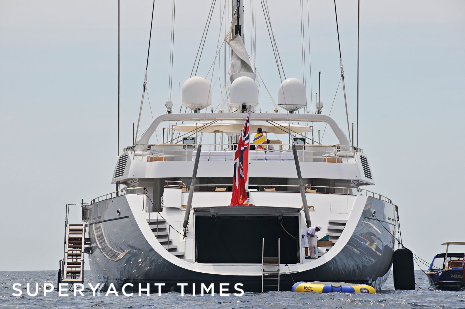Mirabella V anchored 