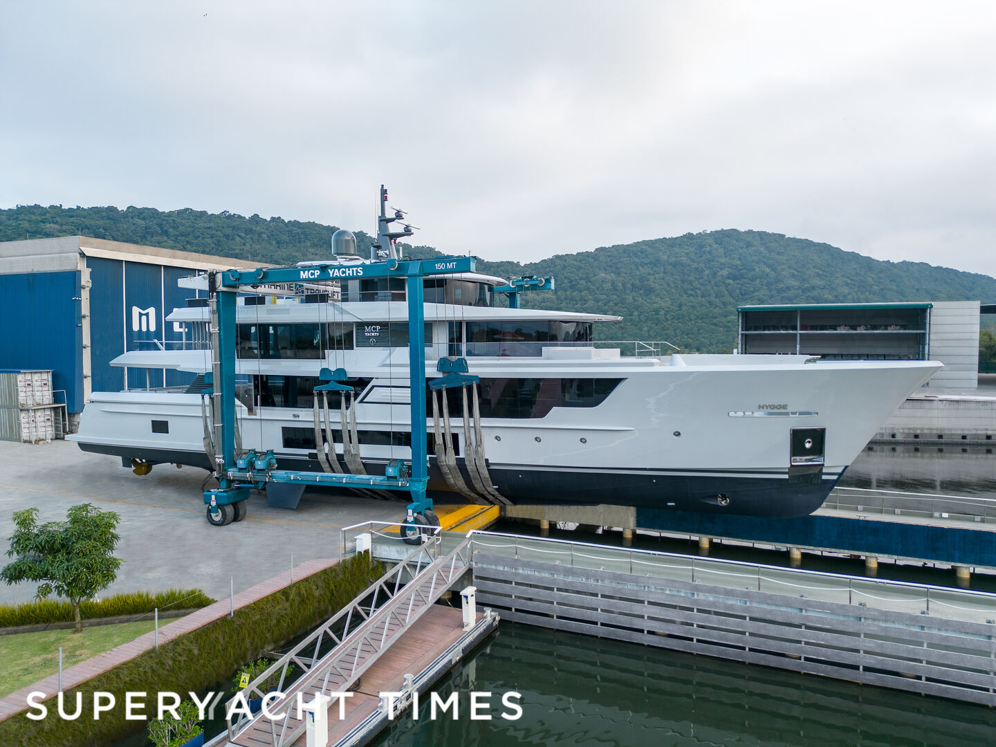 MCP Seaview 40M motor yacht Hygge launched in Brazil