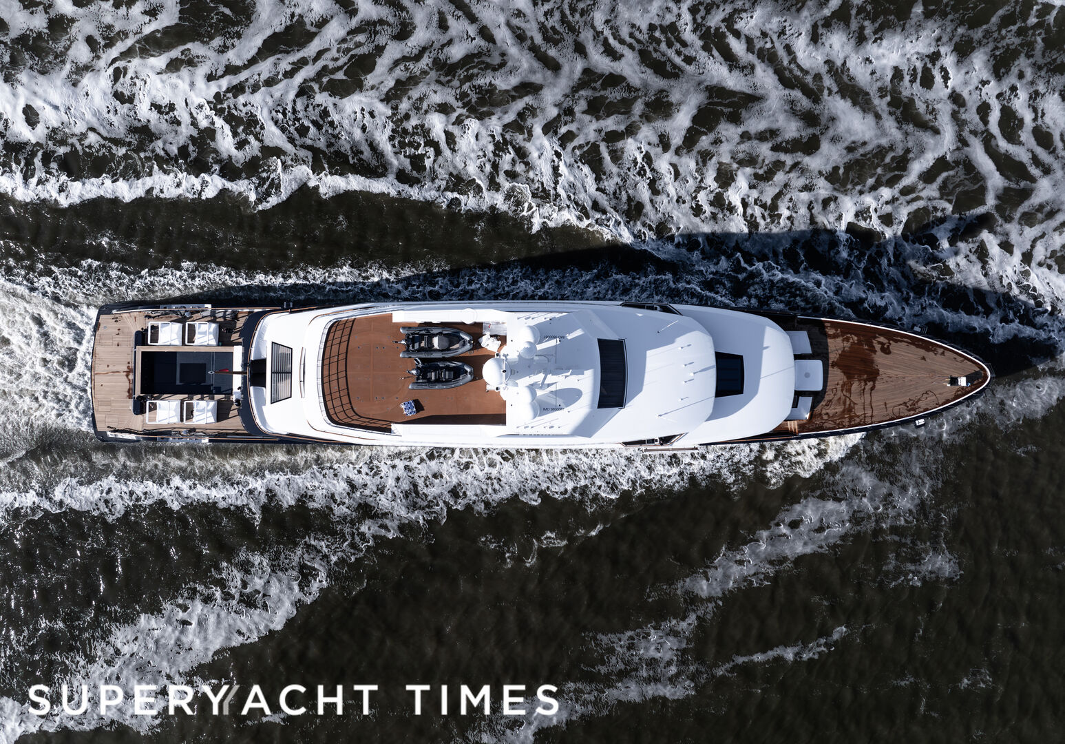 Lonian yacht on sea trials following refit