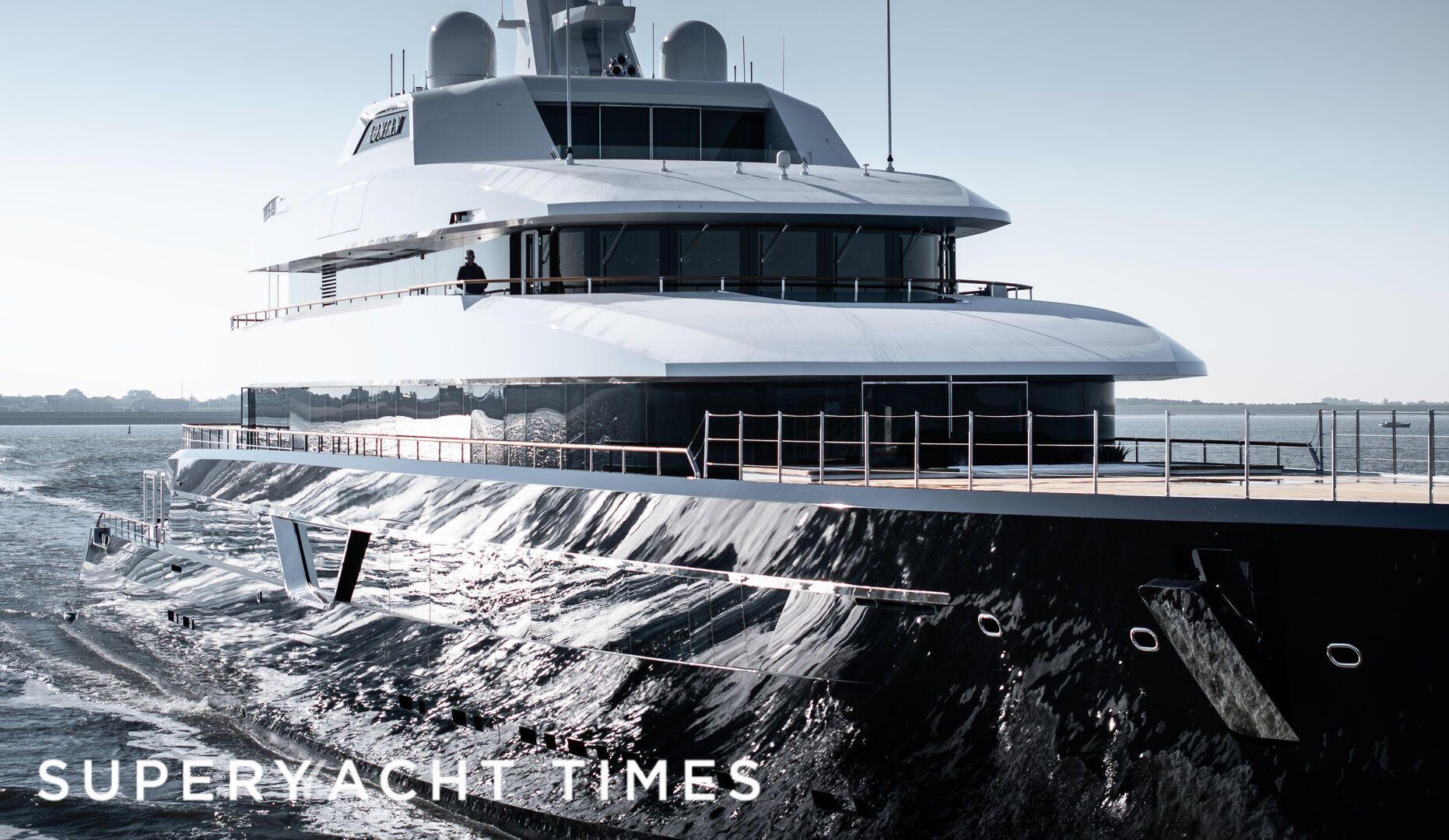 Lonian yacht on sea trials following refit