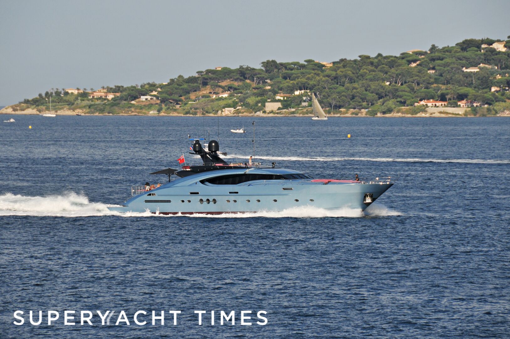 Waverunner cruisng off Saint-Tropez 