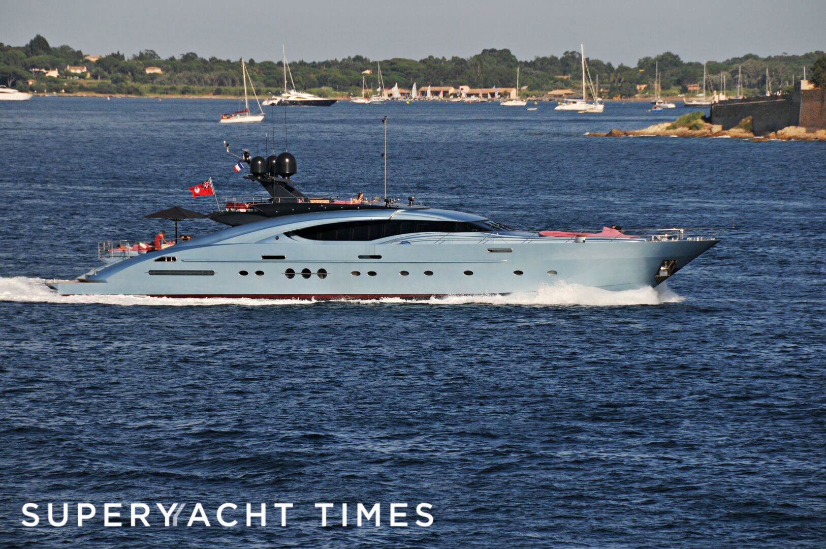 Waverunner cruisng off Saint-Tropez 