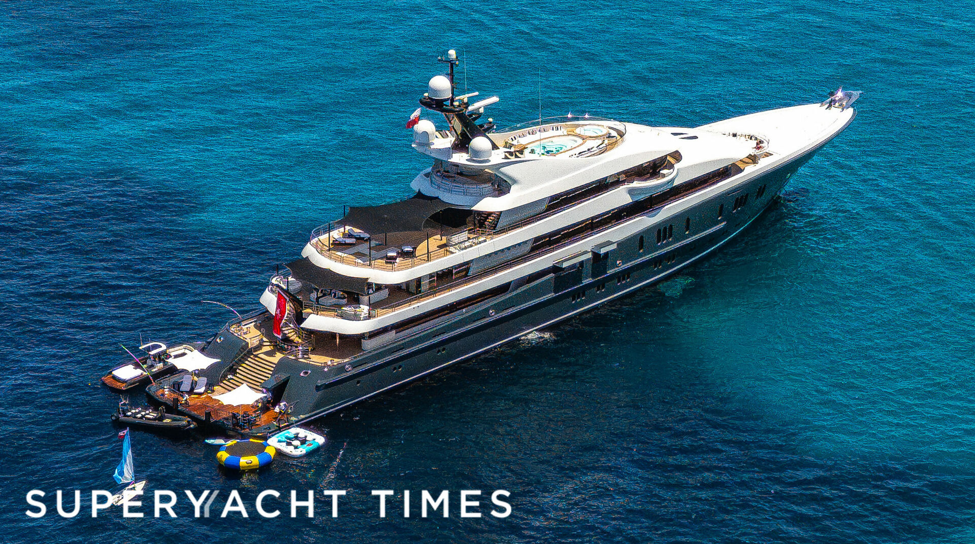 90m Lürssen superyacht Phoenix 2 in Formentera