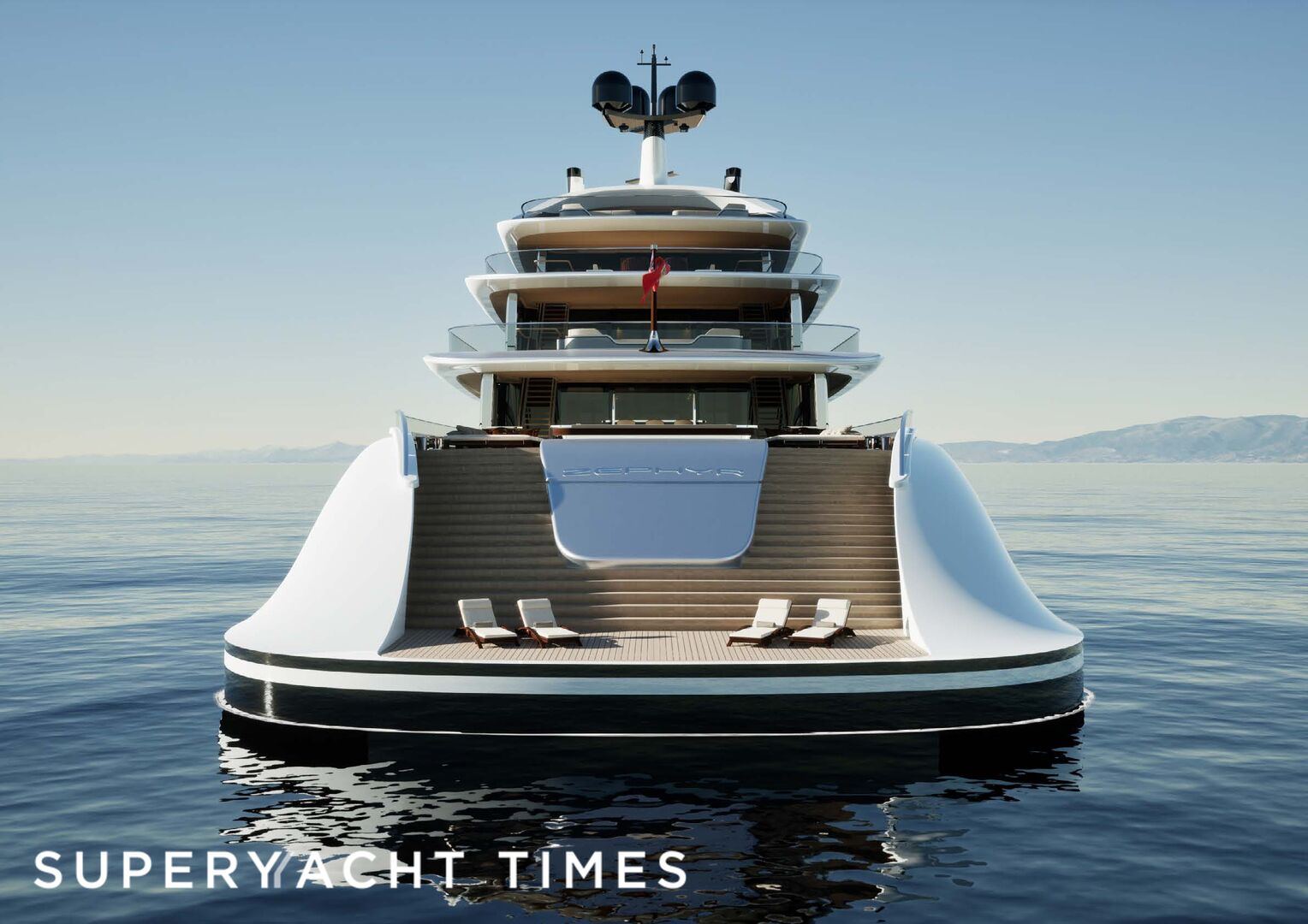 First Look: Dörries Yachts unveils 115m H2-designed superyacht 