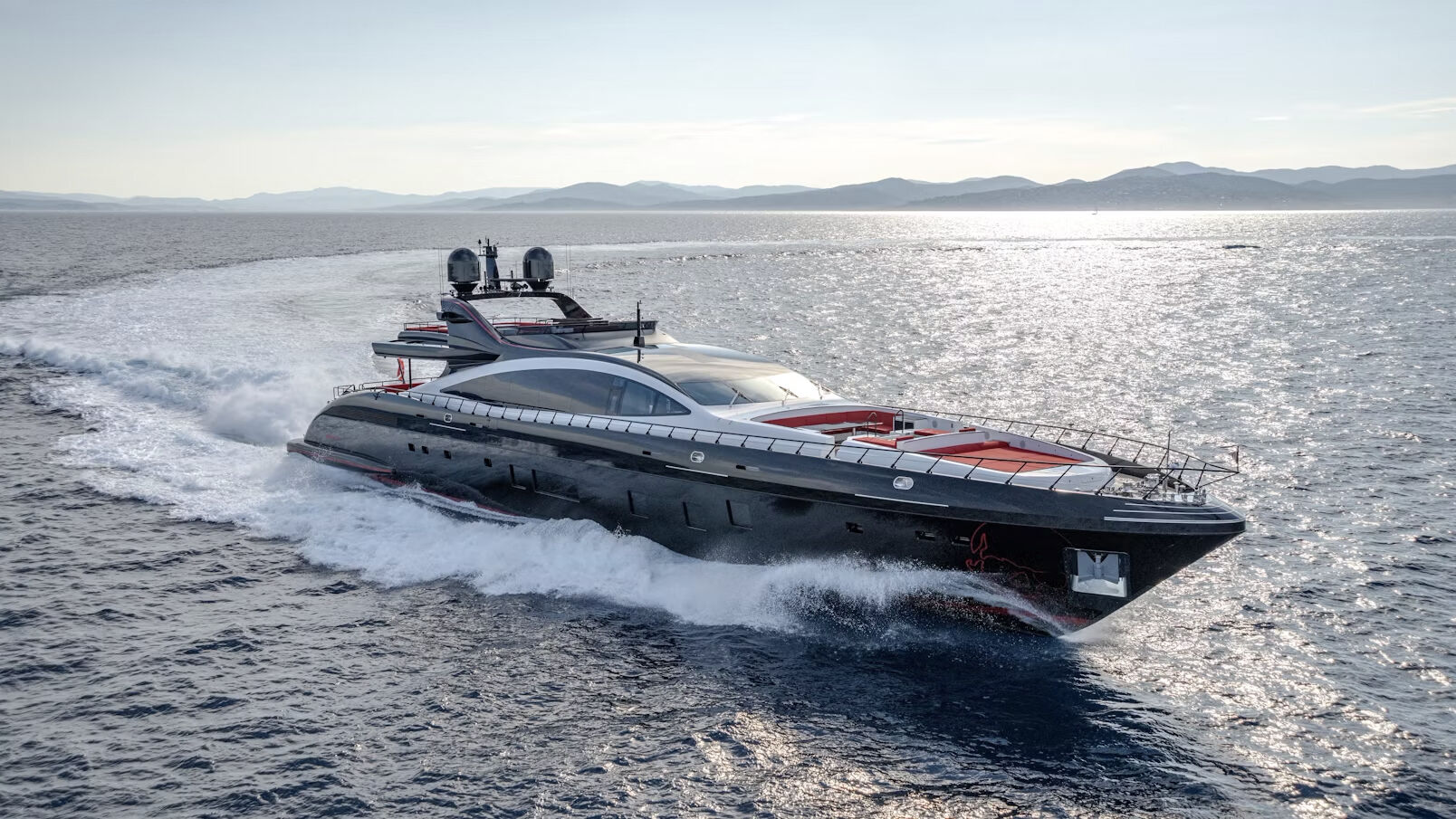 Black Legend yacht cruising 