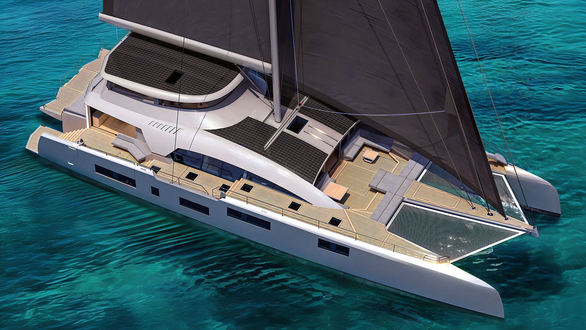 Project NB110 yacht exterior design