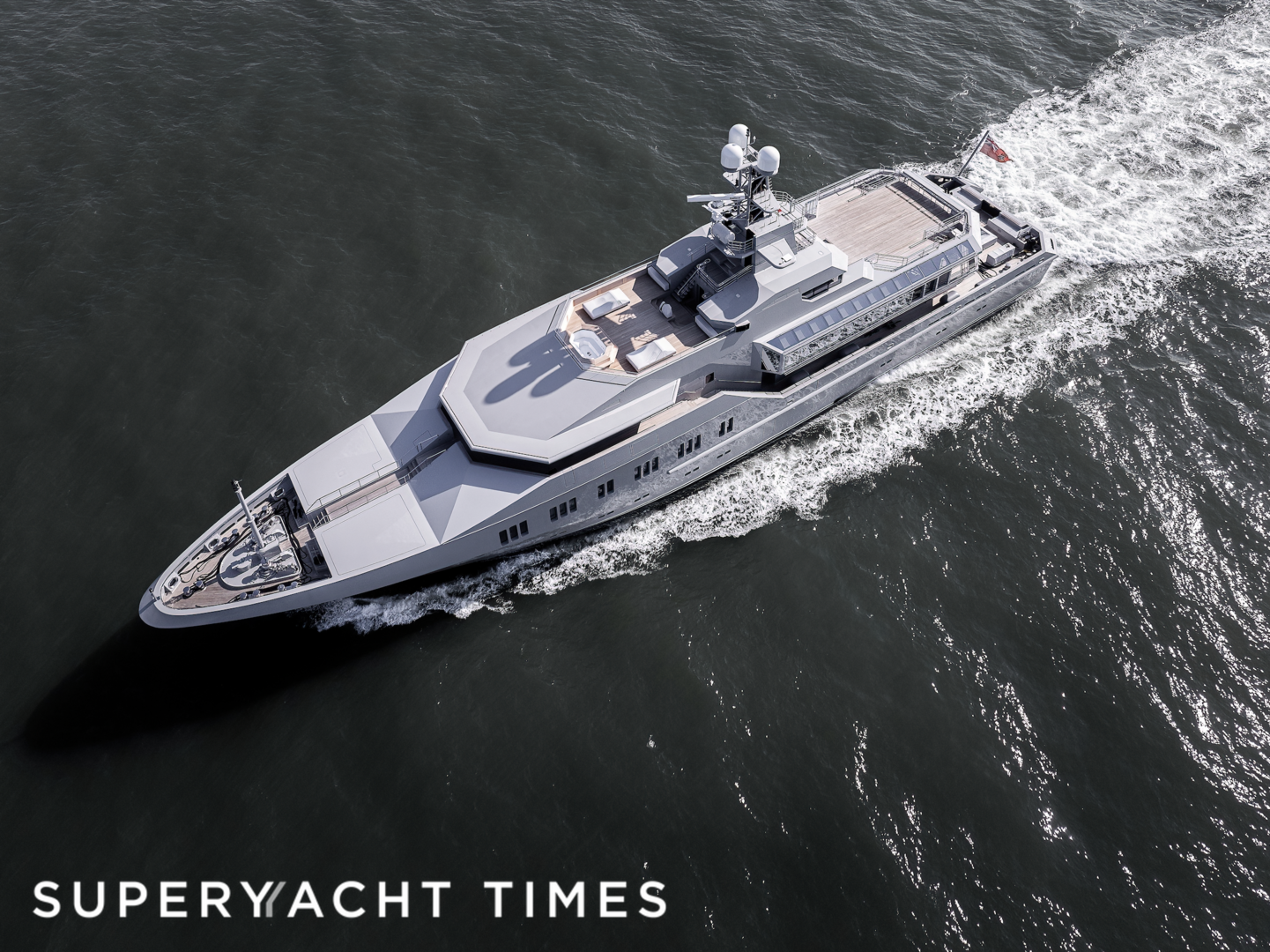 Skat yacht arrives in the Netherlands for refit