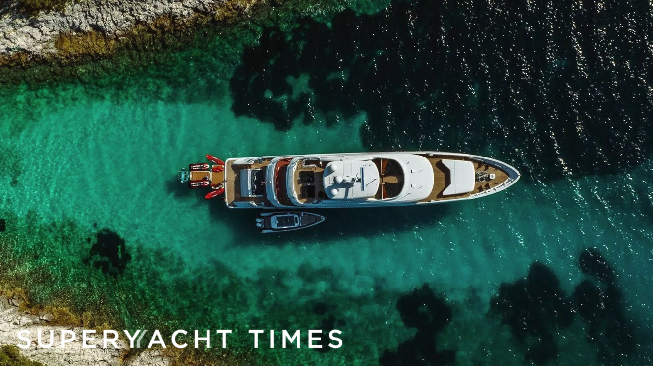 Tirea yacht aerial