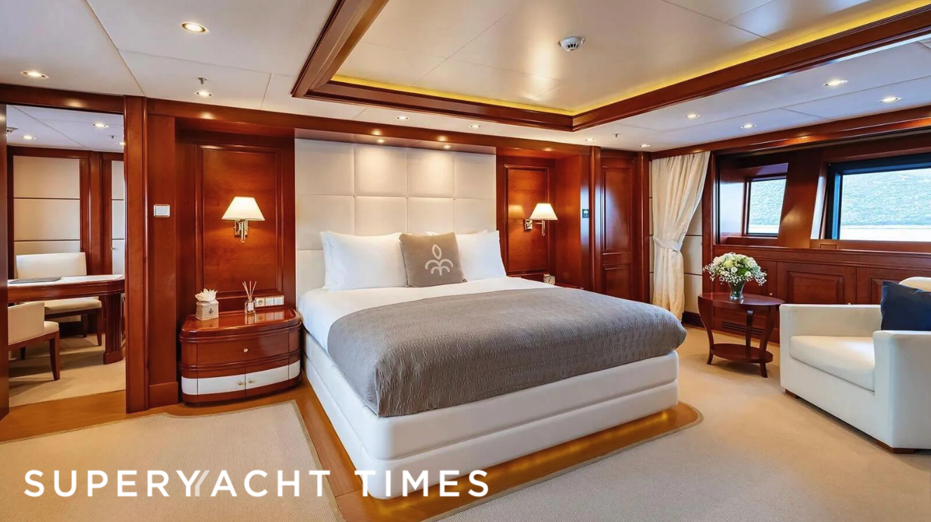Tirea yacht stateroom