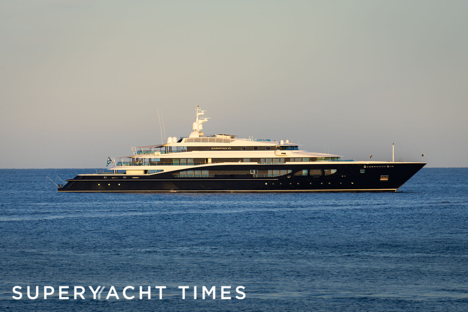 Carinthia VII anchored in Antibes