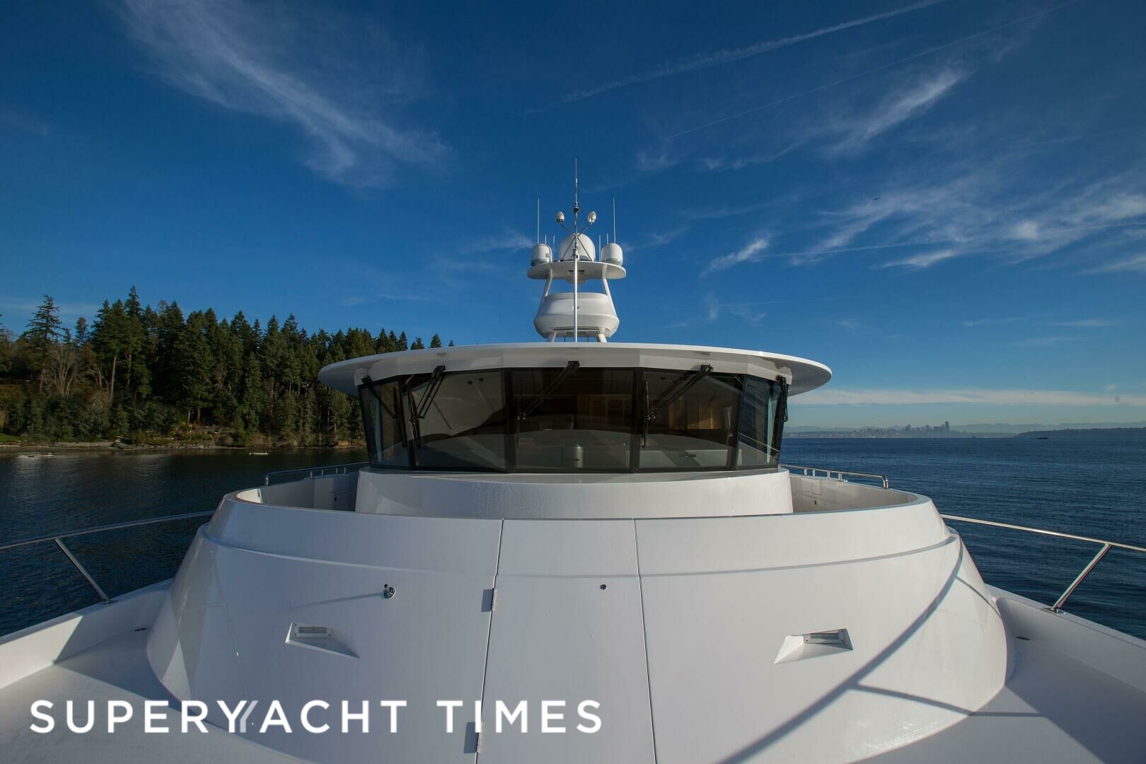Cazador yacht deck