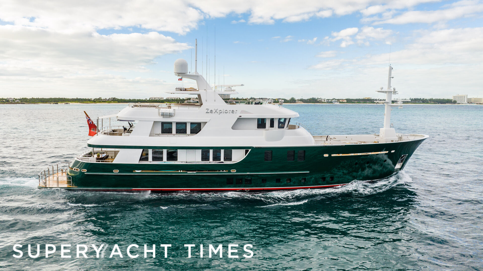 舟 41m Newcastle Marine yacht ZeXplorer sold and renamed Arya