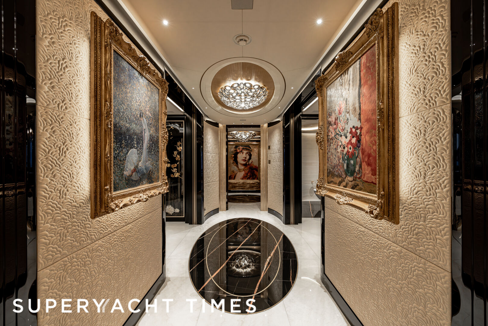 Onboard the 122m Lürssen superyacht Kismet