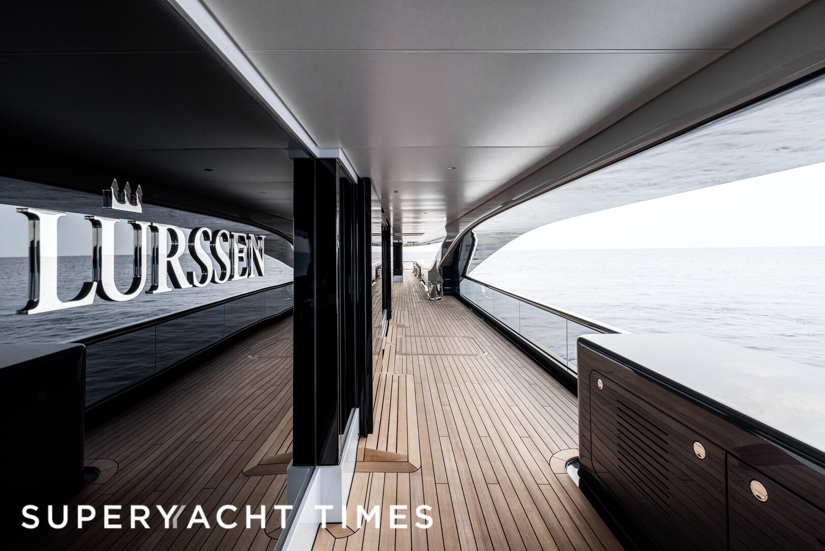 Onboard the 122m Lürssen superyacht Kismet