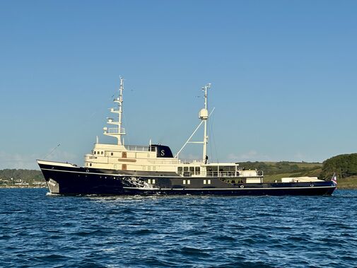 ・Denmark sea & yacht・１９cm・ Copen・ 59m expedition yacht Seawolf relaunched following two-year refit