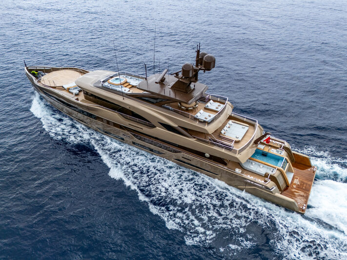 JJJ yacht 完全限定生産　12inch Anjelif's crew on running a successful 50m charter yacht