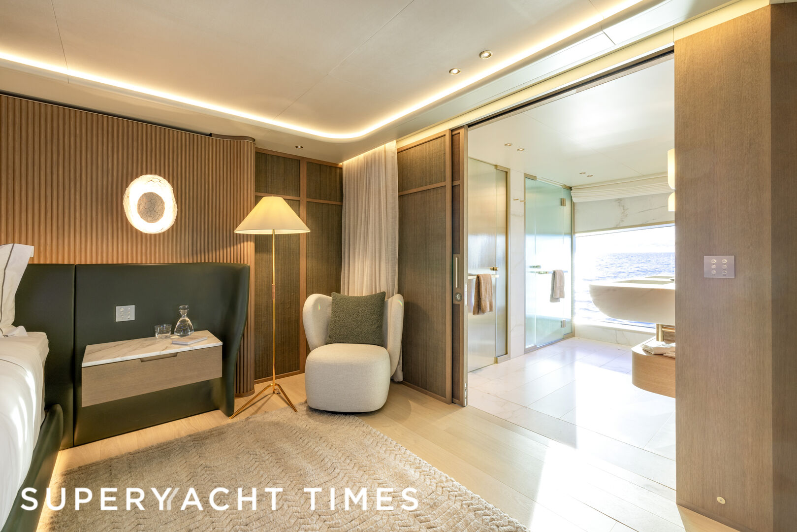 Seawolf X yacht stateroom