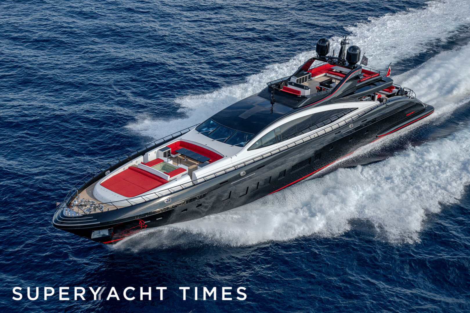 Black Legend yacht cruising
