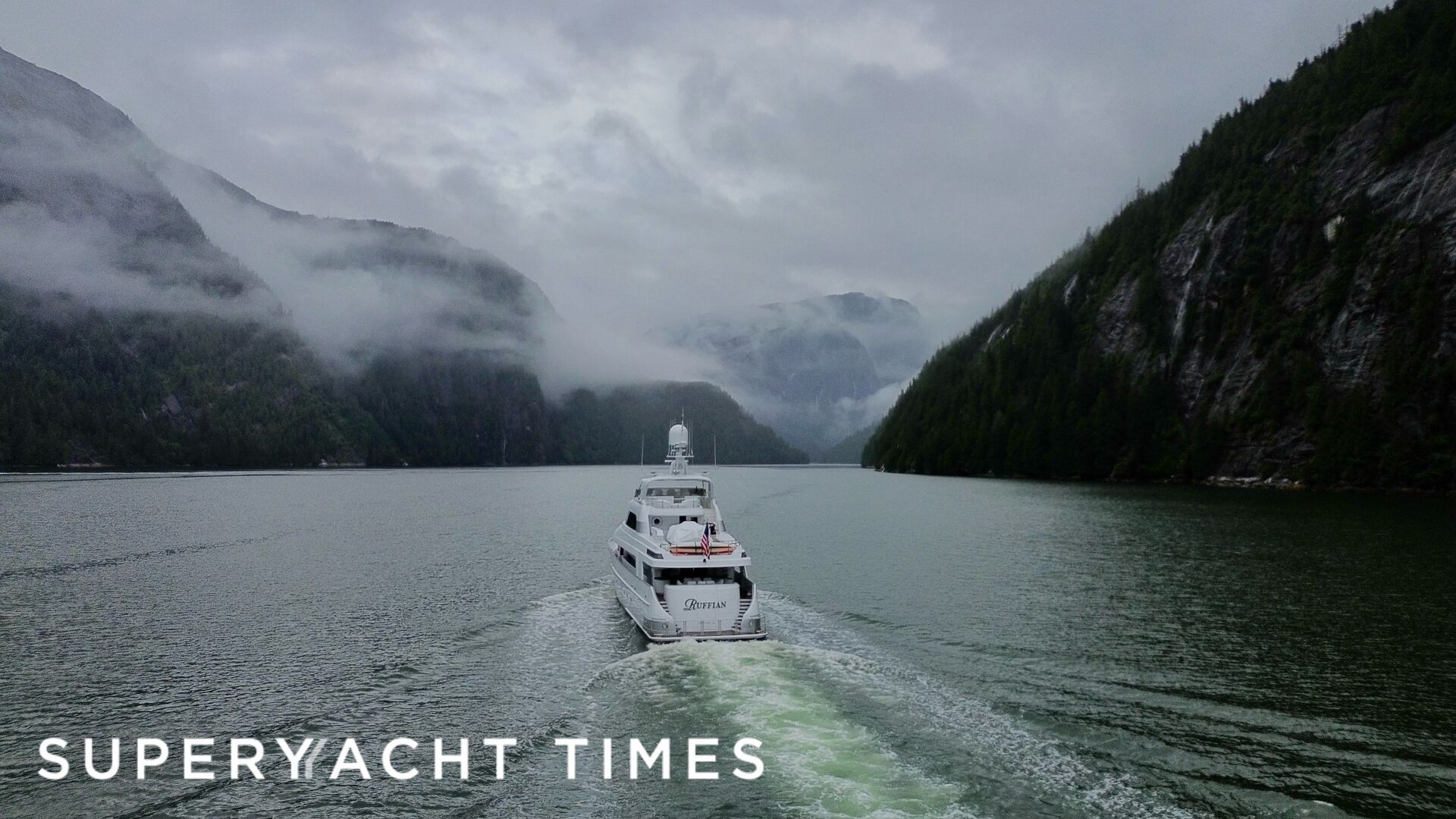 Ruffian yacht cruising