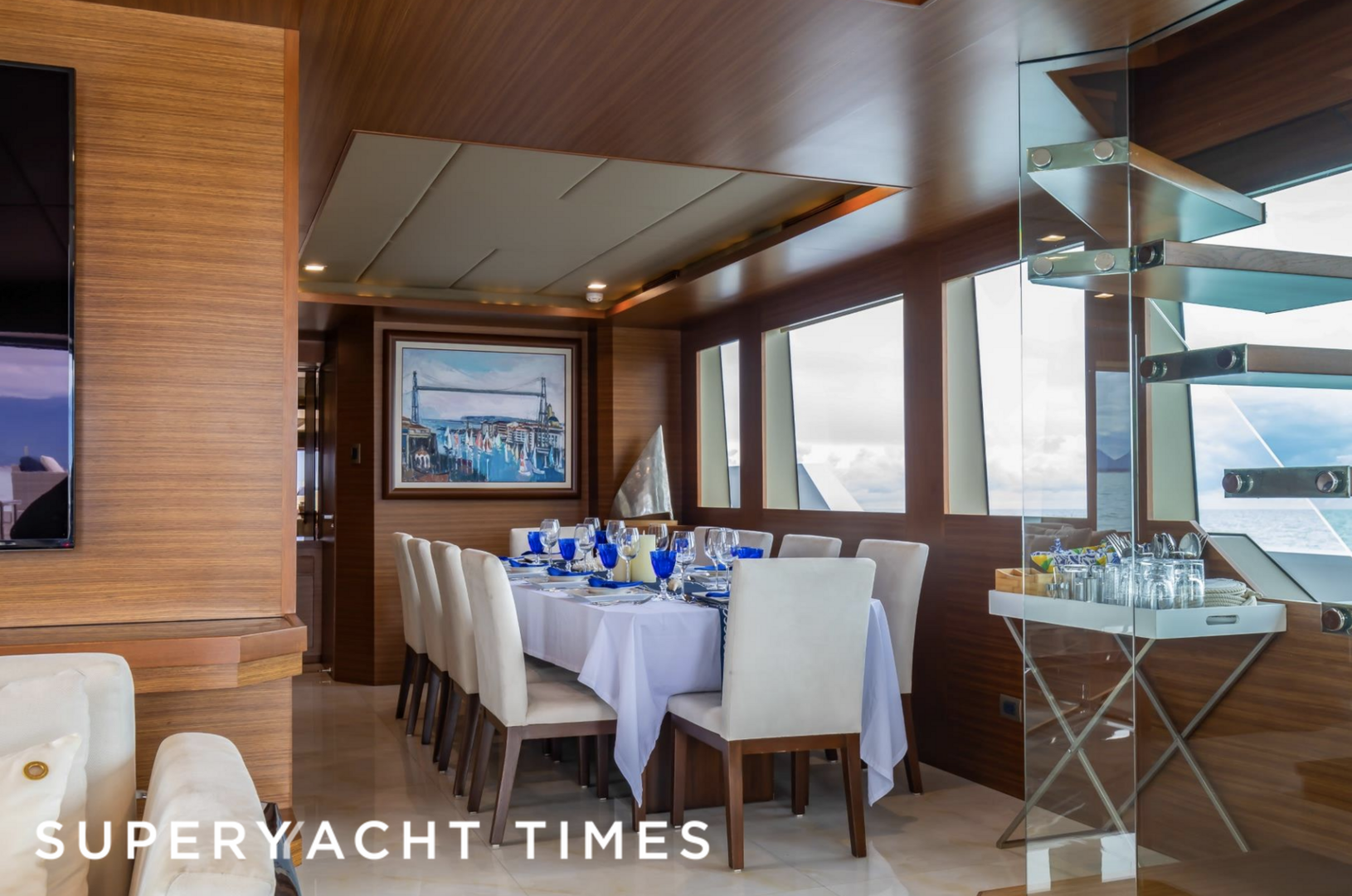 Cklass Nautique yacht saloon