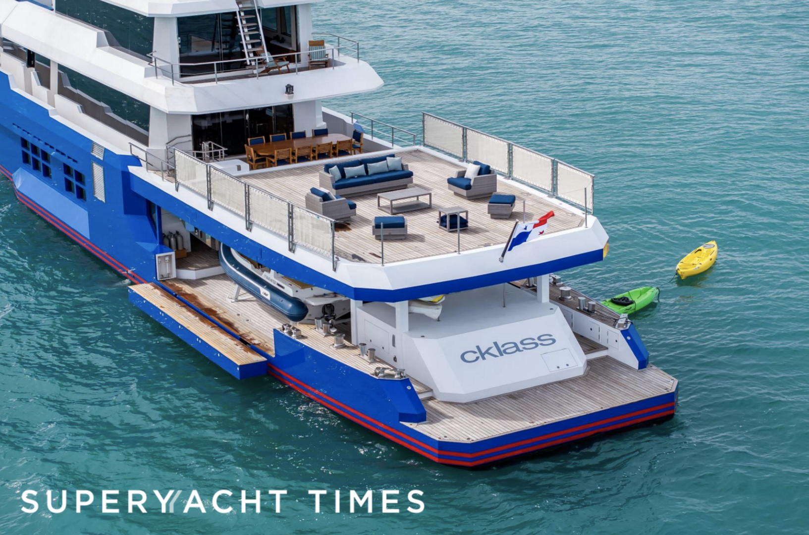Cklass Nautique yacht aerial