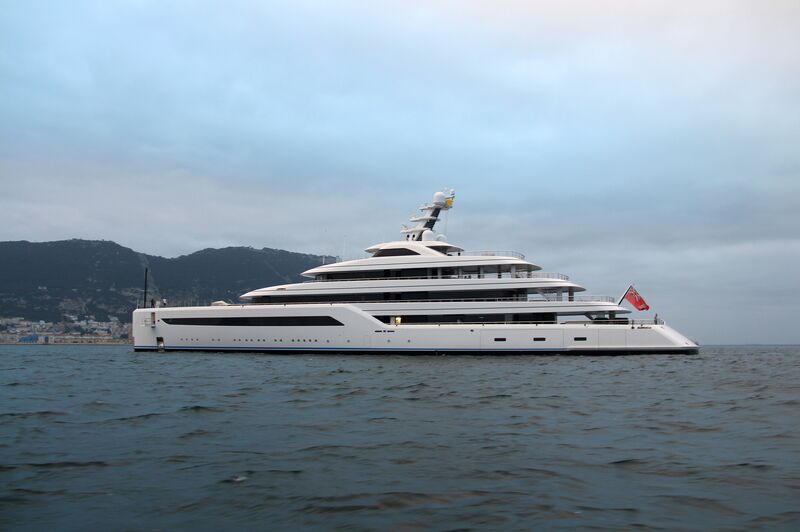 88m Feadship superyacht Zen in Gibraltar