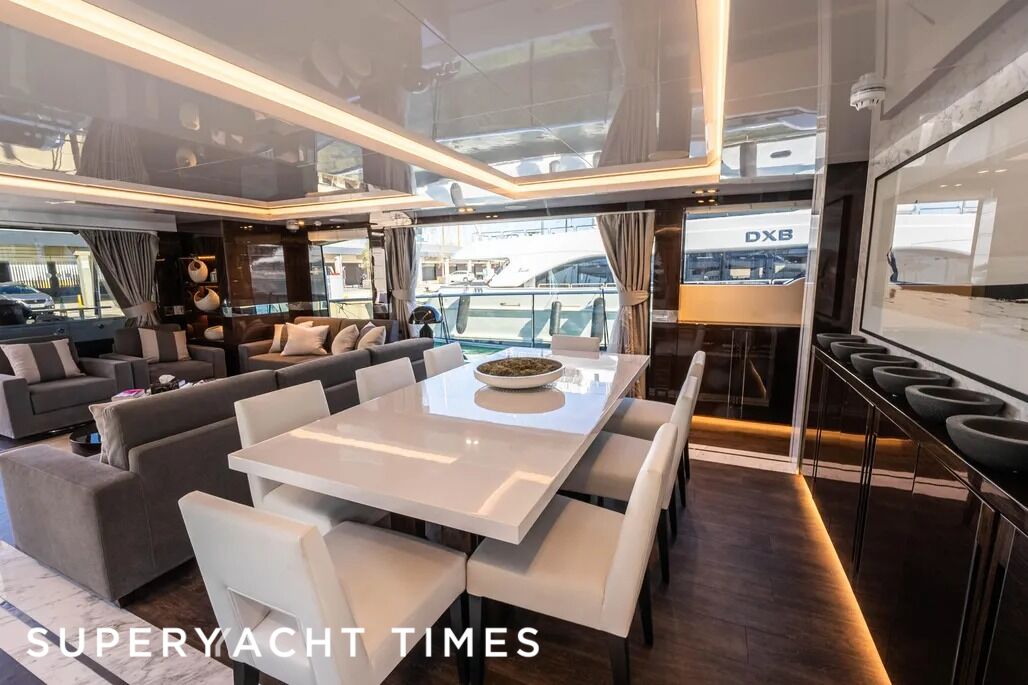 Olivia RB yacht dining