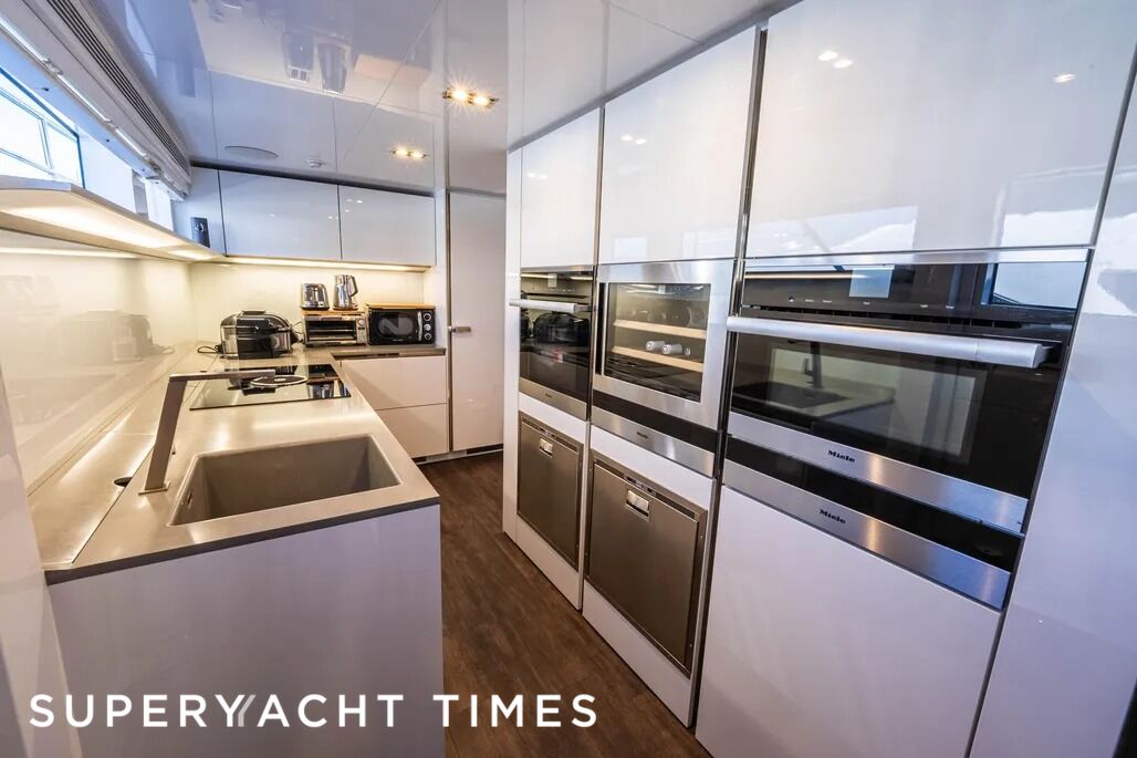 Olivia RB yacht galley