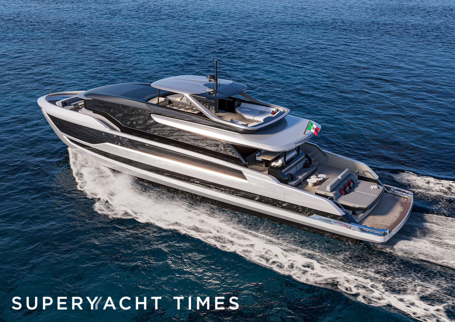Extra Yachts unveils new 32m X106 FAST yacht with 40 knot top speeds