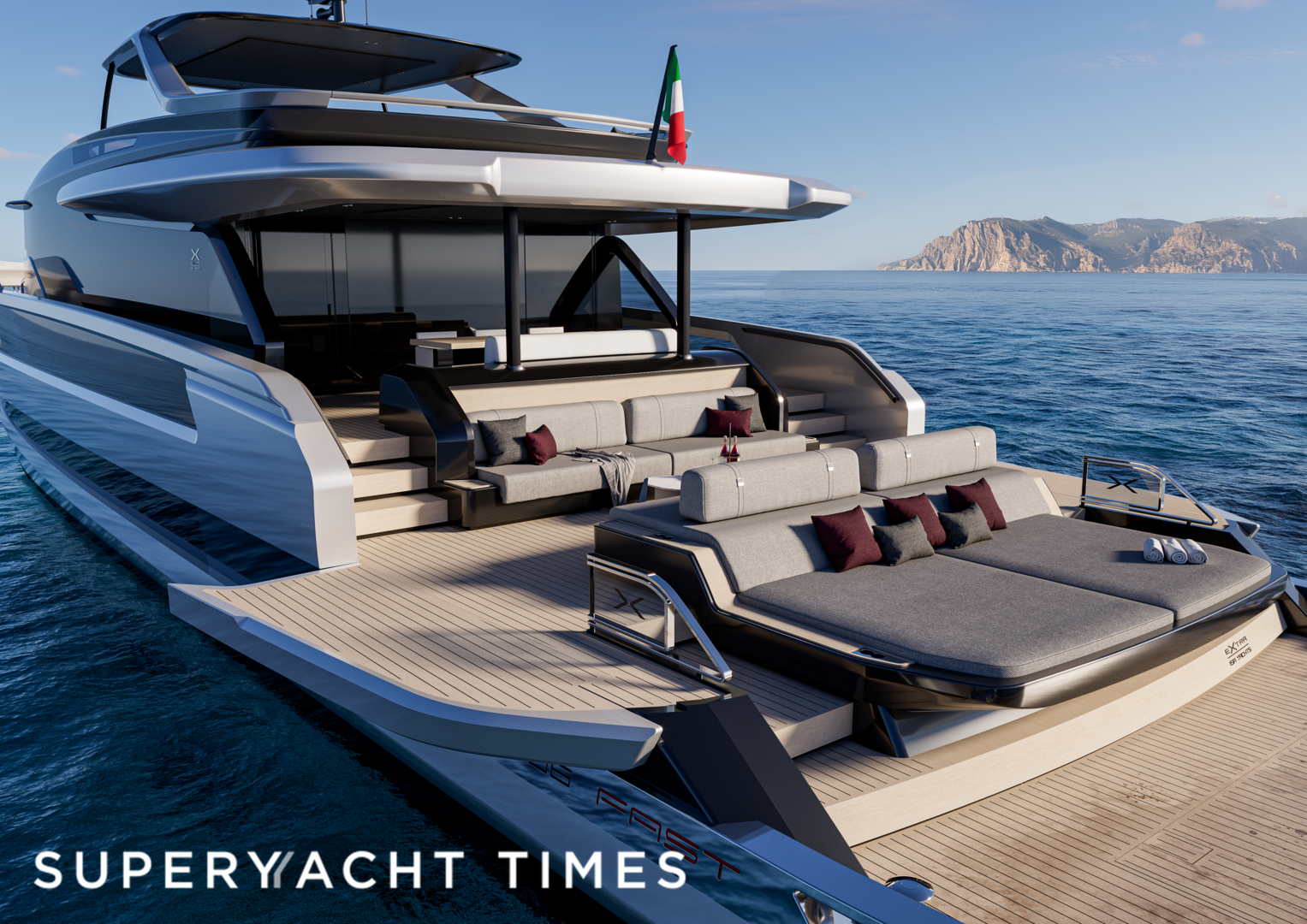 Extra Yachts unveils new 32m X106 FAST yacht with 40 knot top speeds