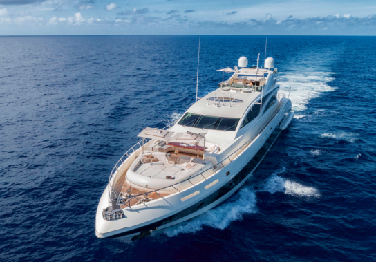 Antelope IV yacht cruising