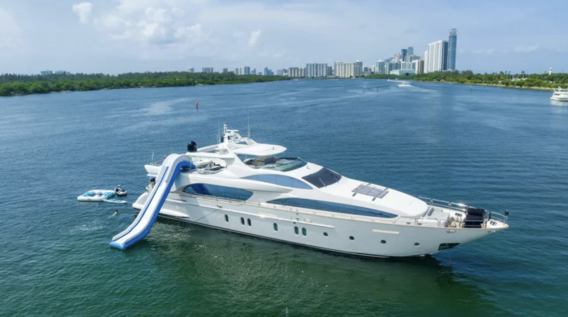Rylax yacht anchored